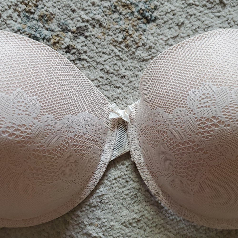 Gillian & O'malley Elegant Cream Lace Bra Size 40C - Picture 3 of 8